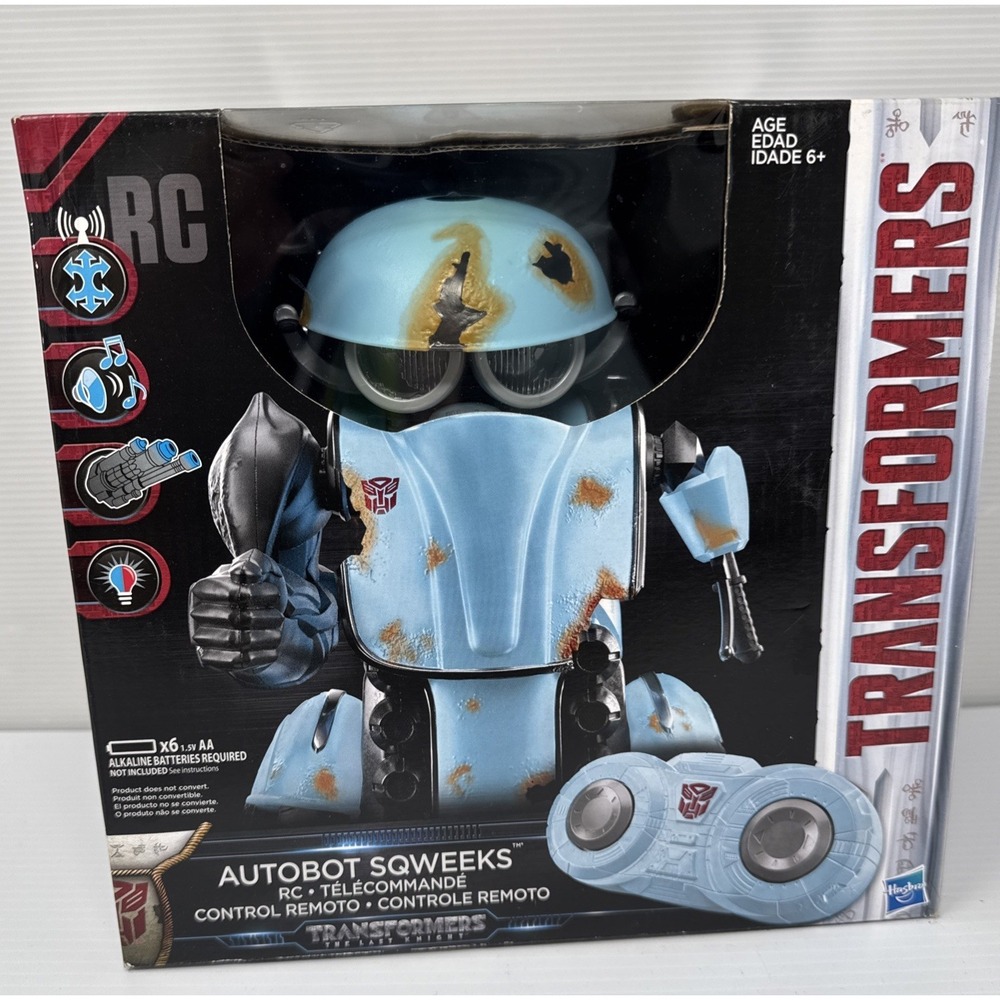 Transformers: The Last Knight Autobot Sqweeks RC Brand New‎ Sealed